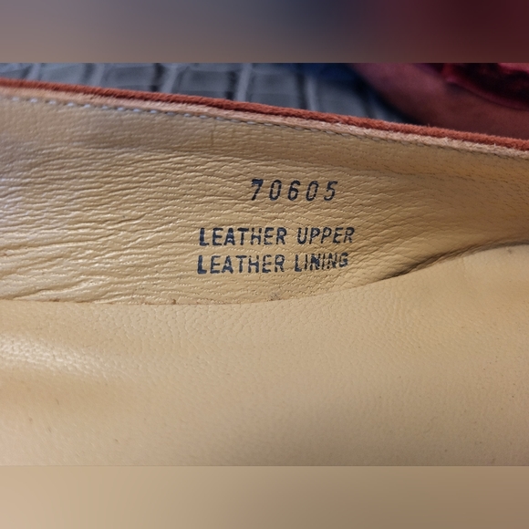 J Crew  women's leather Velvet Ribon Shoes Point Toe   Size 6 1/2 - Picture 8 of 8